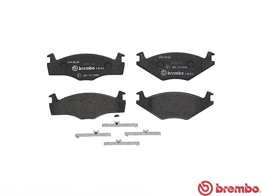 A.B.S. P 85 012 BREMBO Bremsbelagsatz, Scheibenbremse